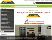 Tablet Screenshot of meblemebloland.bazarek.pl