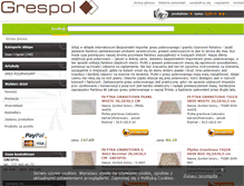 Tablet Screenshot of grespol.bazarek.pl
