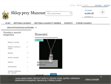 Tablet Screenshot of muzeumkamieni.bazarek.pl